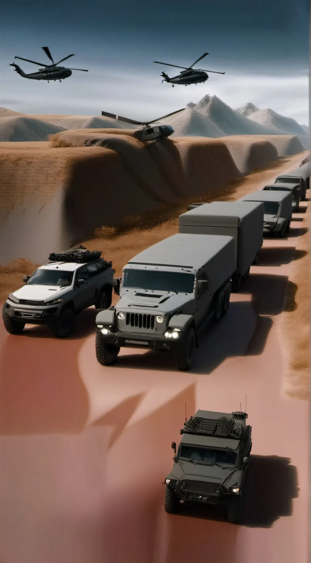 Talkie AI - Chat with military convoy 