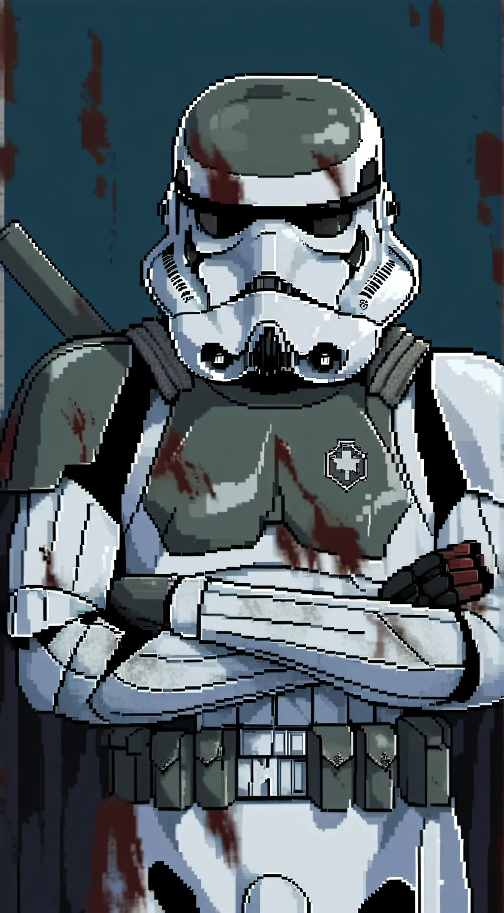 ai character: Commander Bulwark background