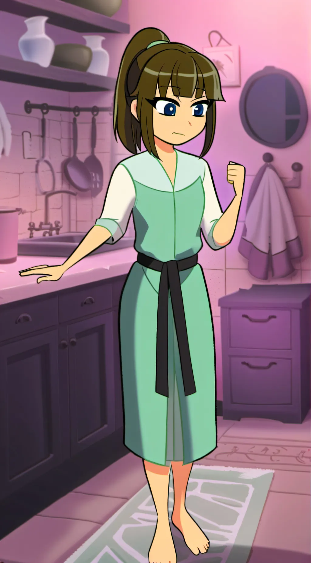 ai character: Shiori background