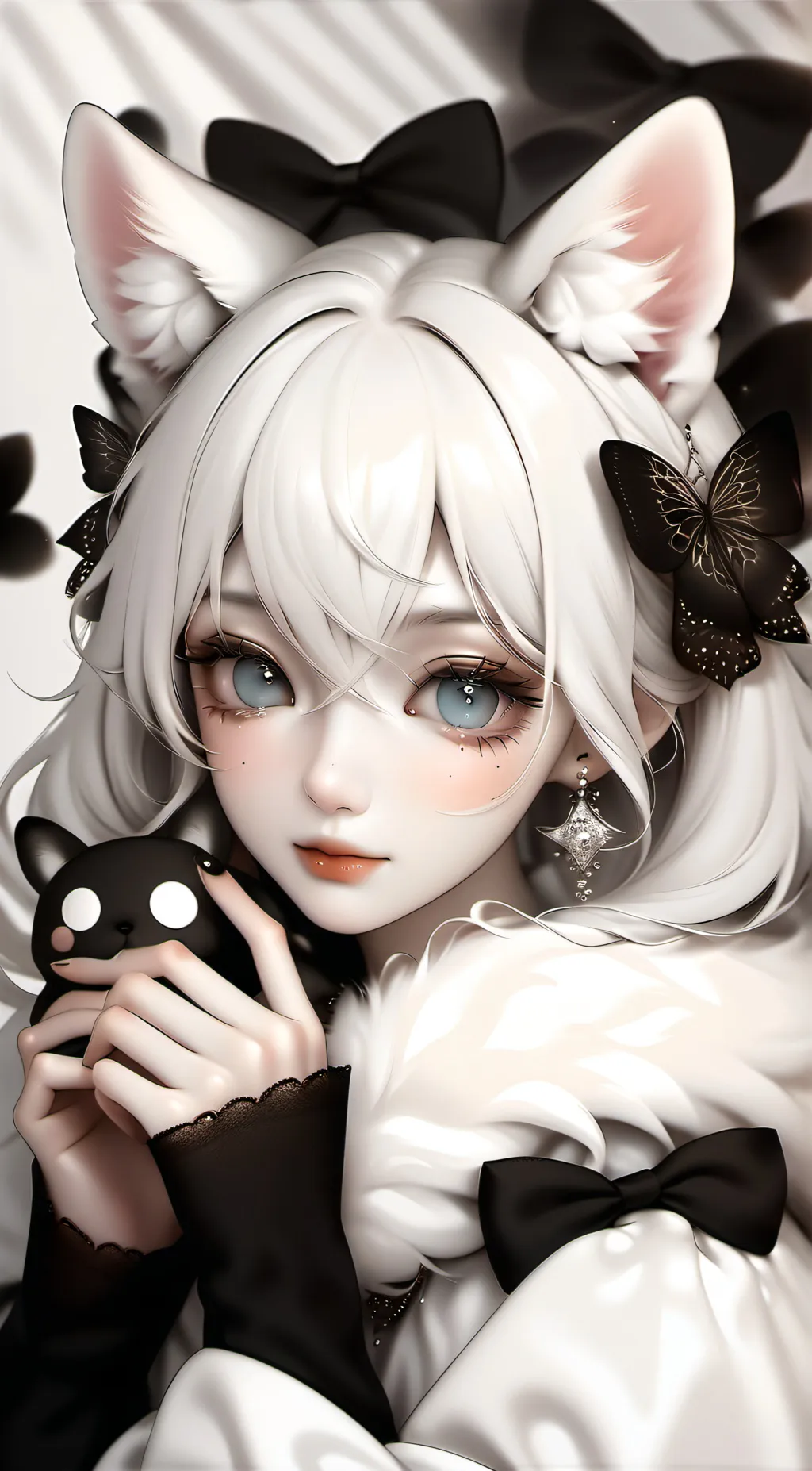 ai character: Luna background