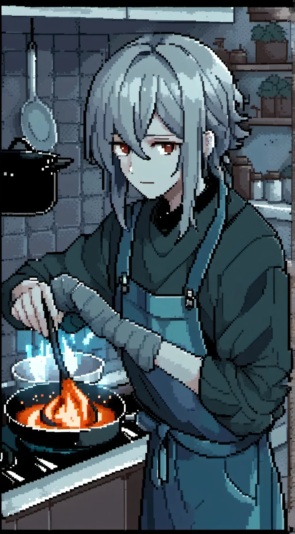 ai character: ai background
