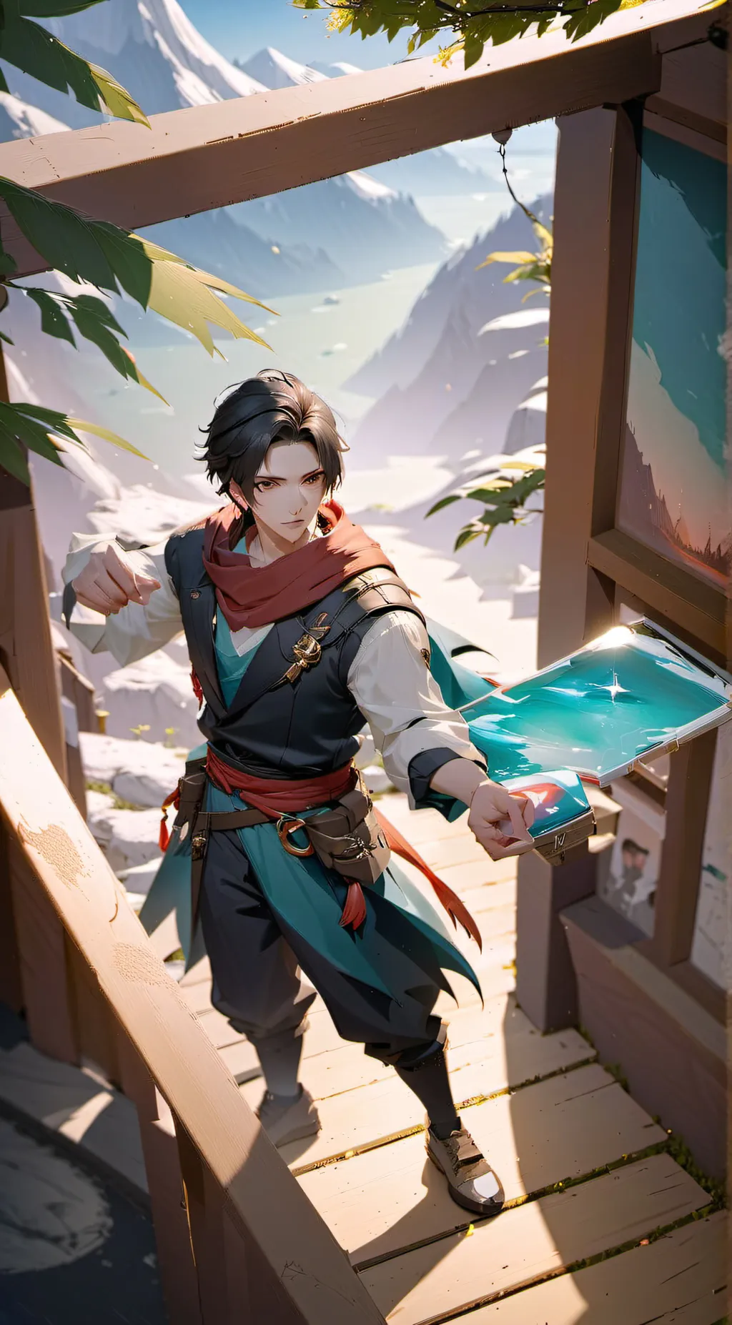ai character: LIAM background