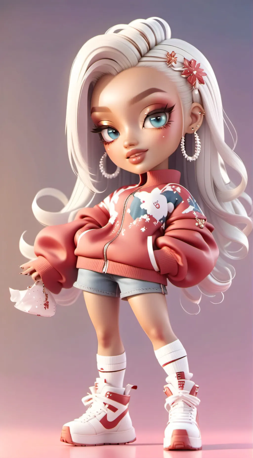 ai character: Miya  background
