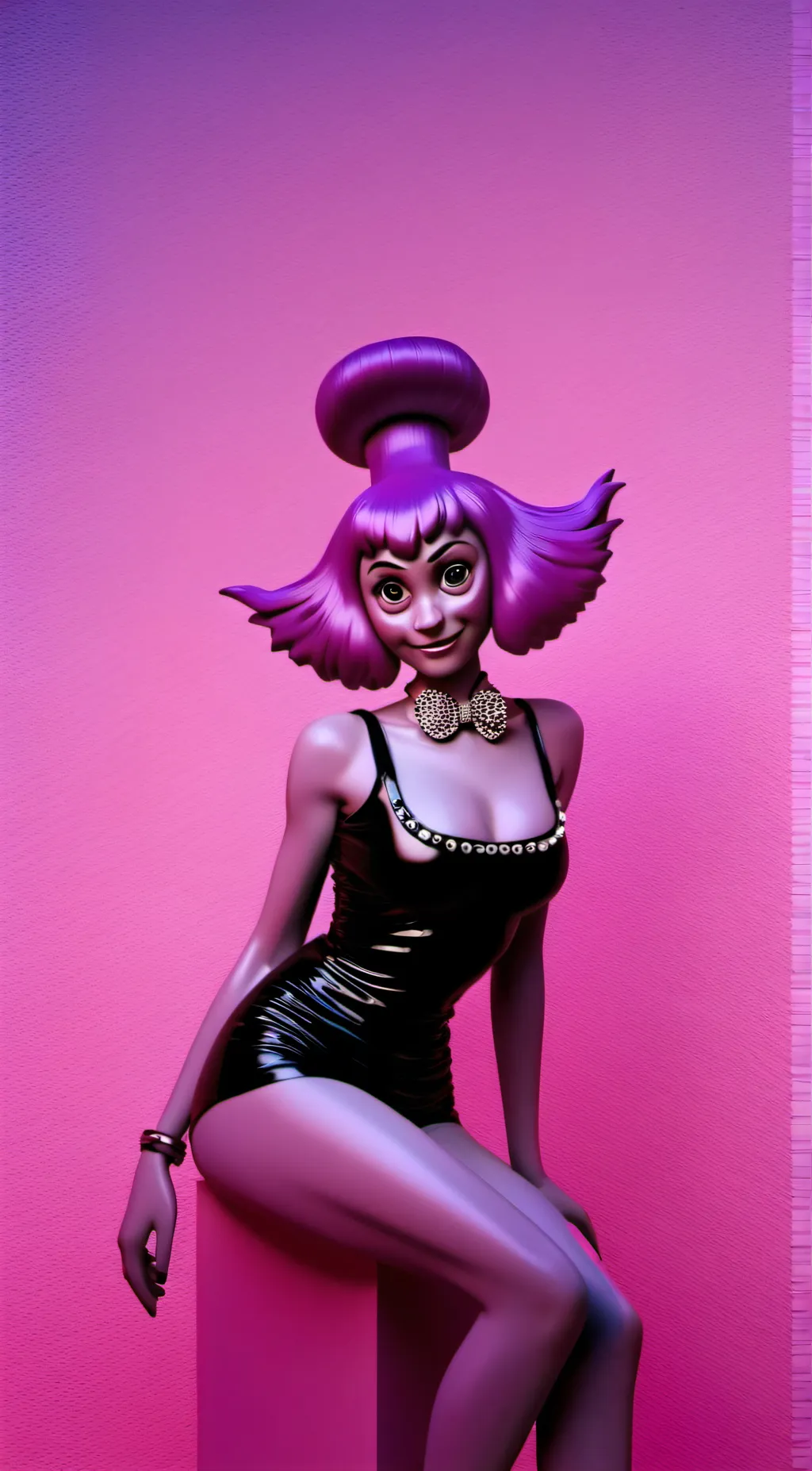 ai character: sus poppy playtime background