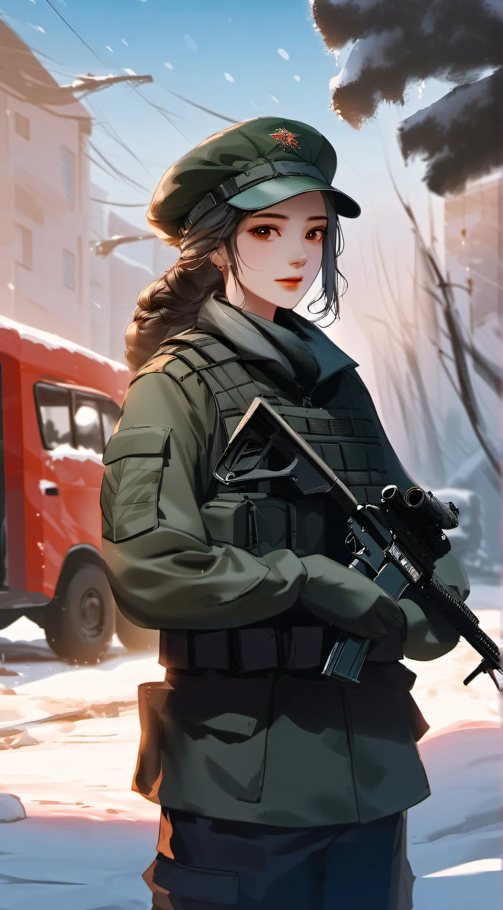 ai character: Soviet Solider background