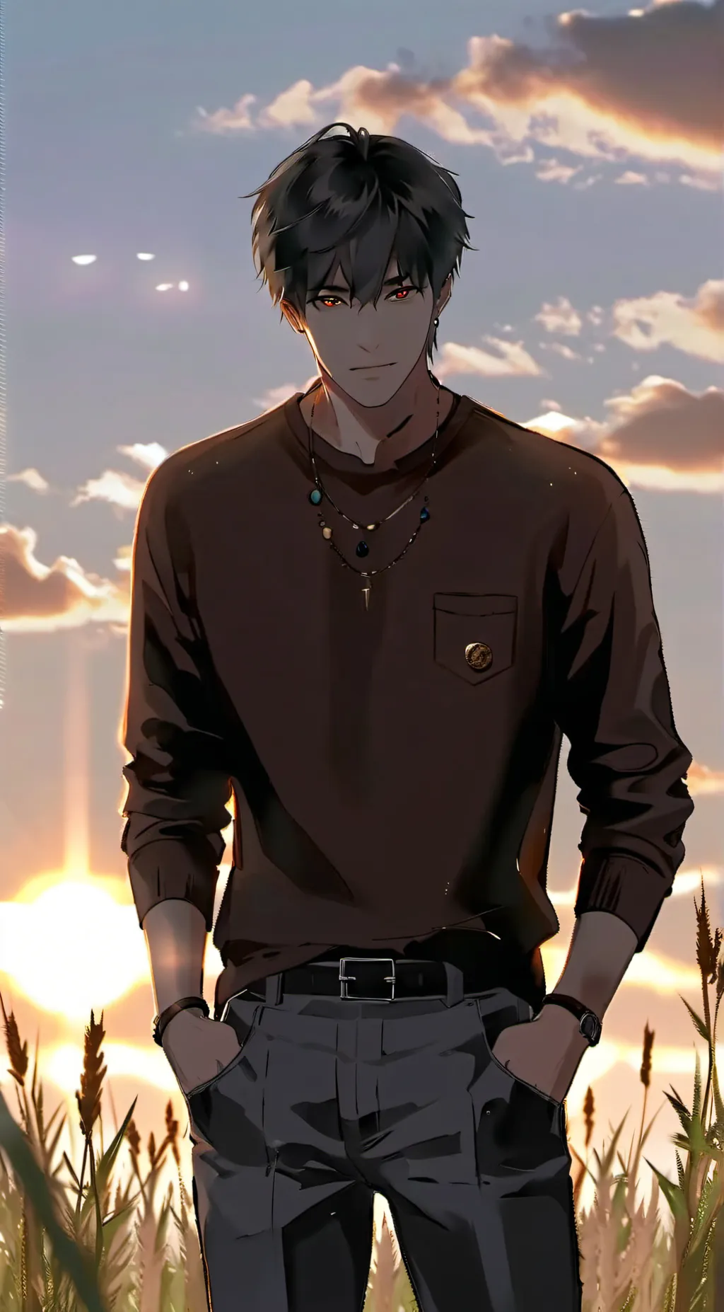 ai character: Leo background