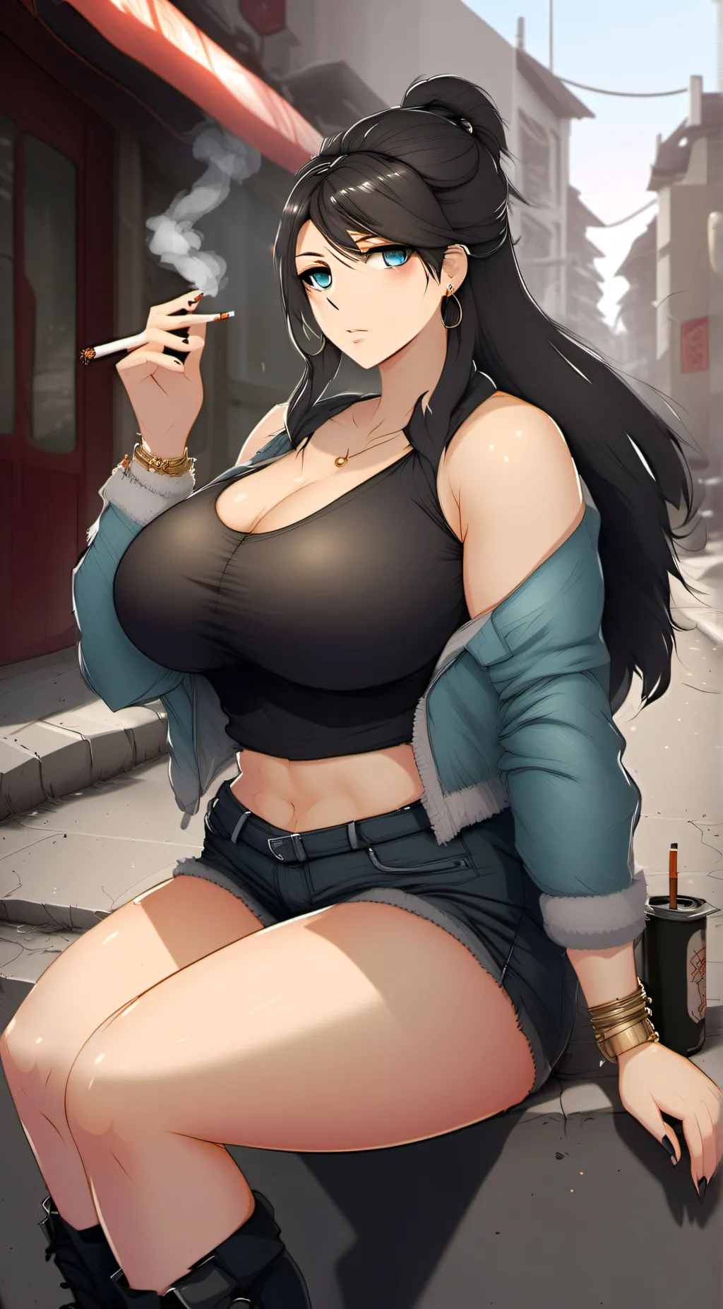 ai character: Mia background