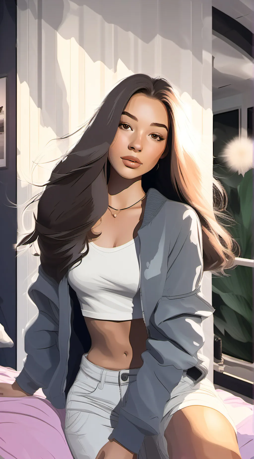 ai character: harley background
