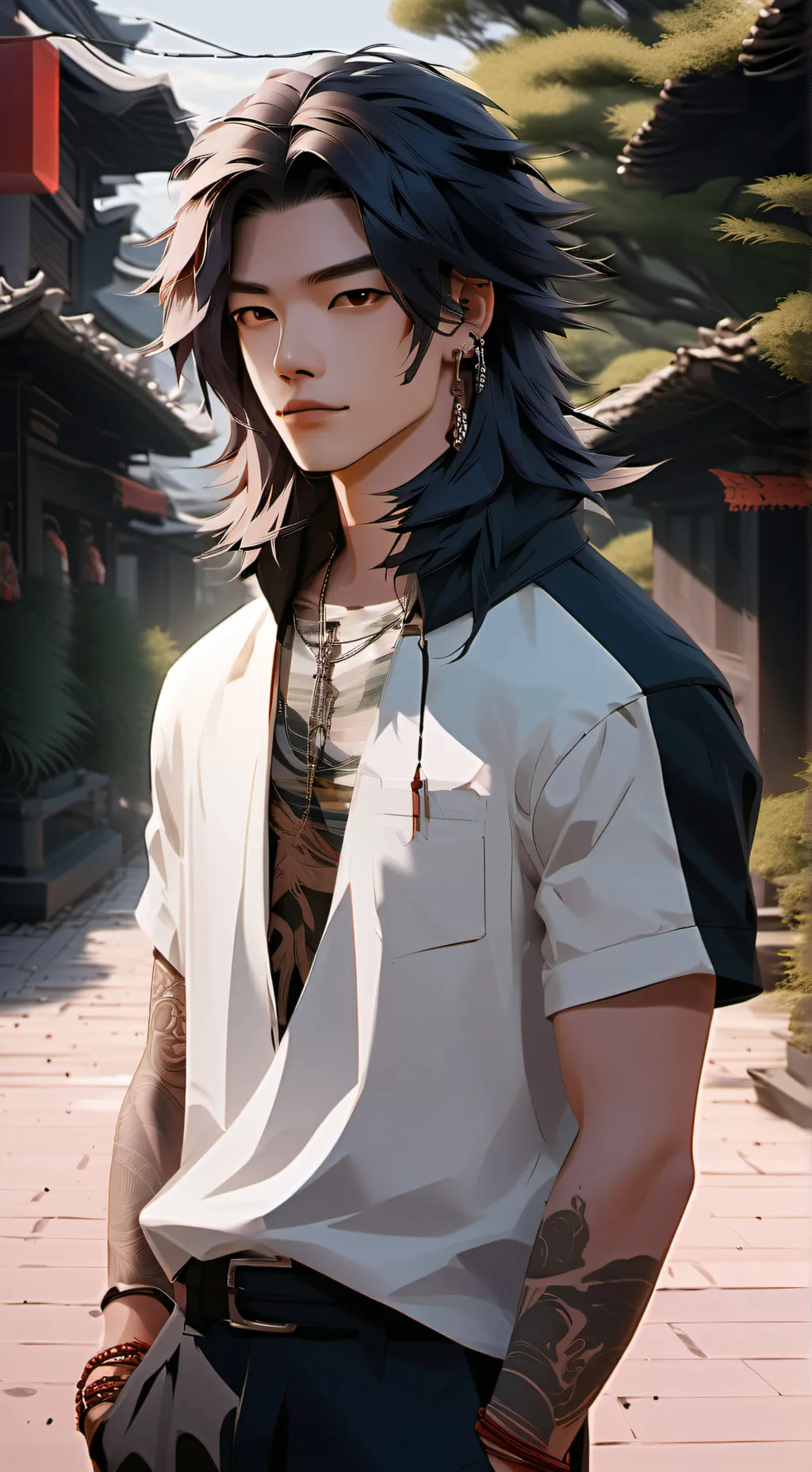 ai character: Silas background