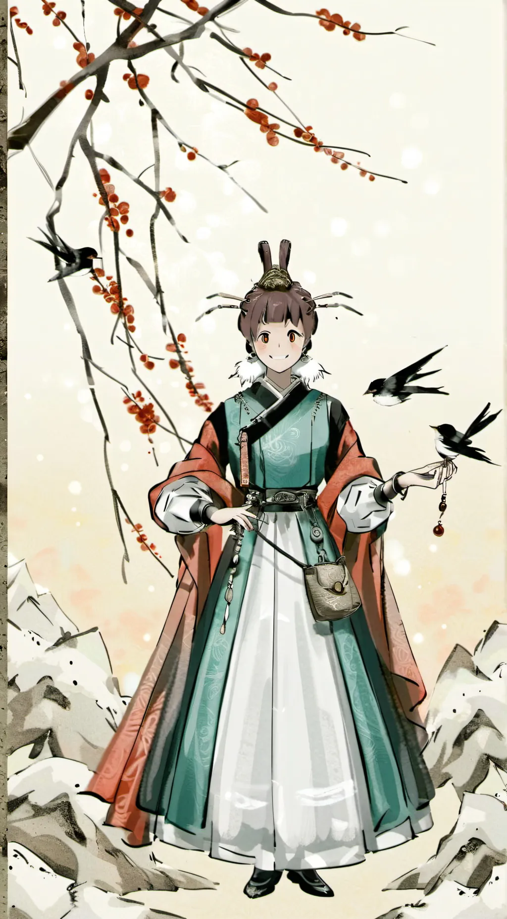 ai character: Maddie background