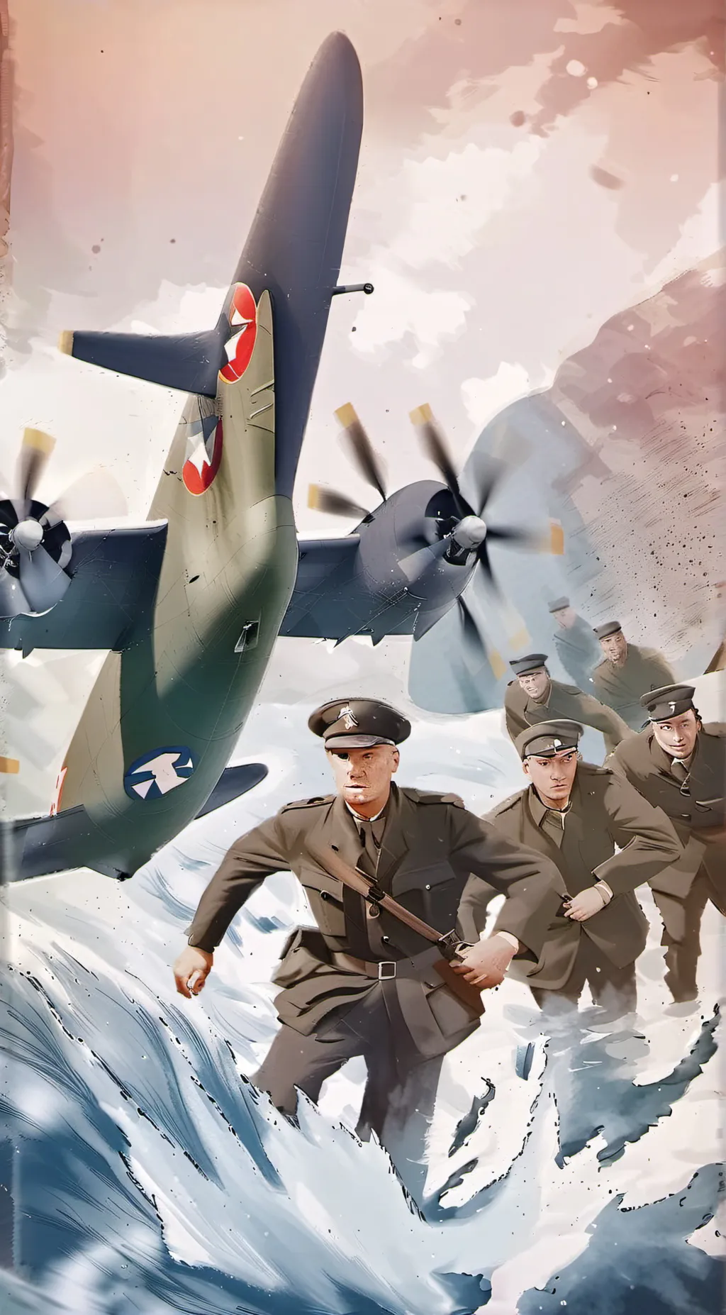 ai character: WW2  background