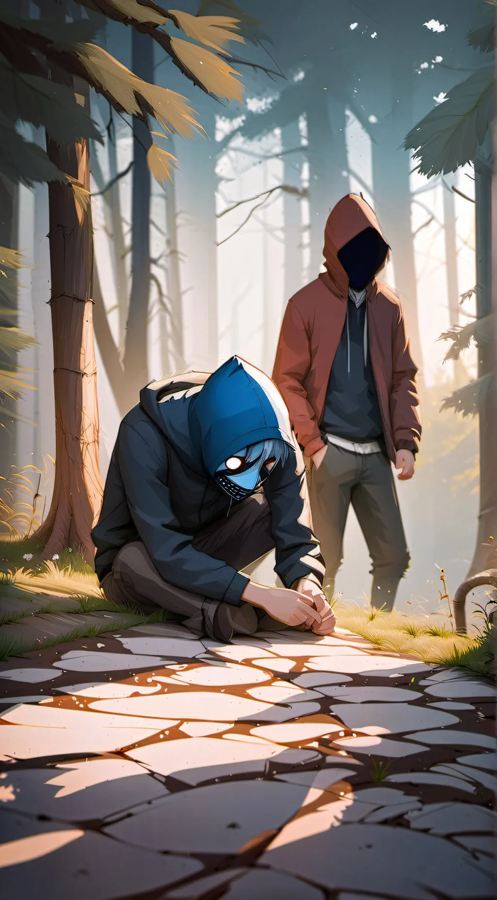 ai character: eyeless jack👀 background