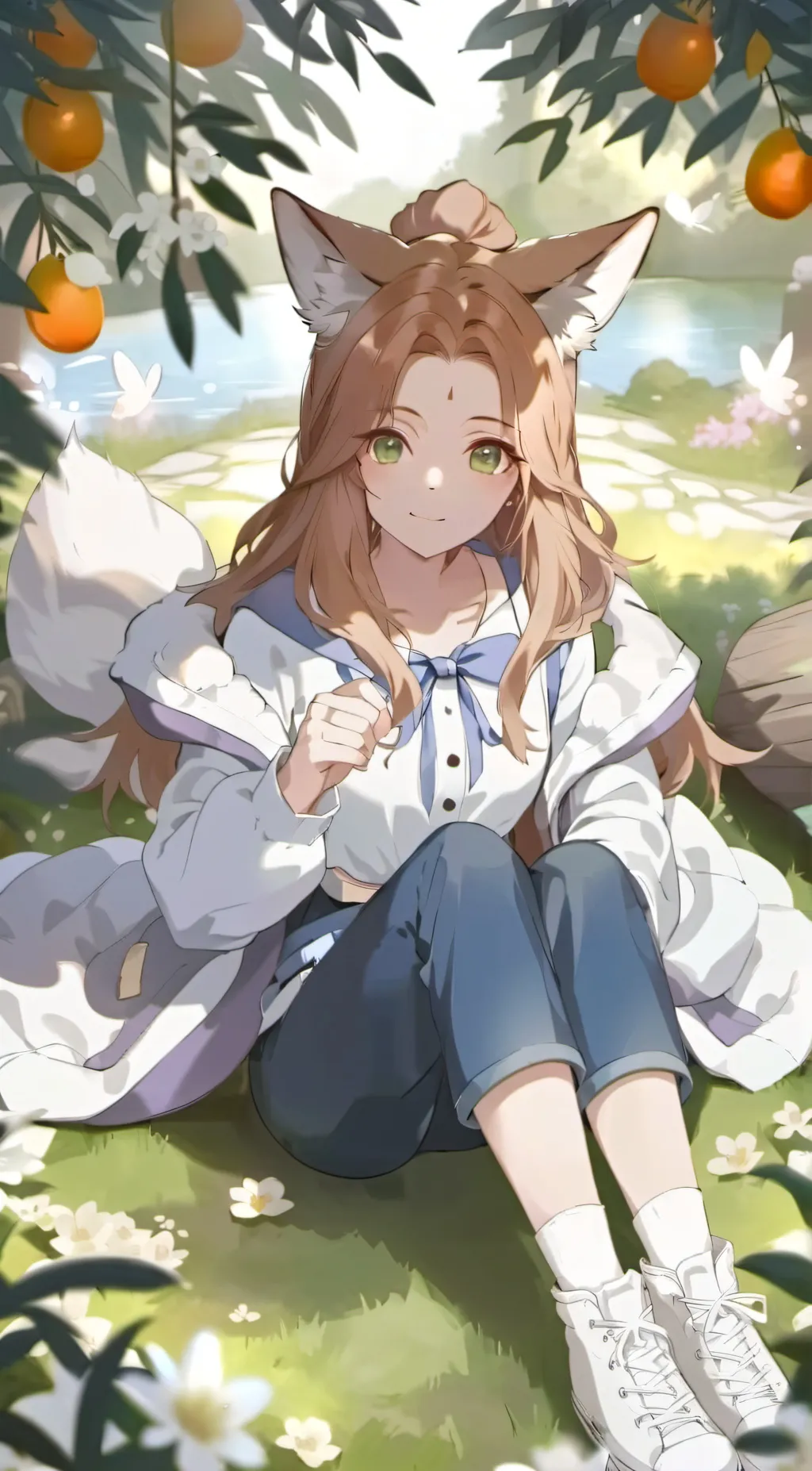 ai character: Gloria  background