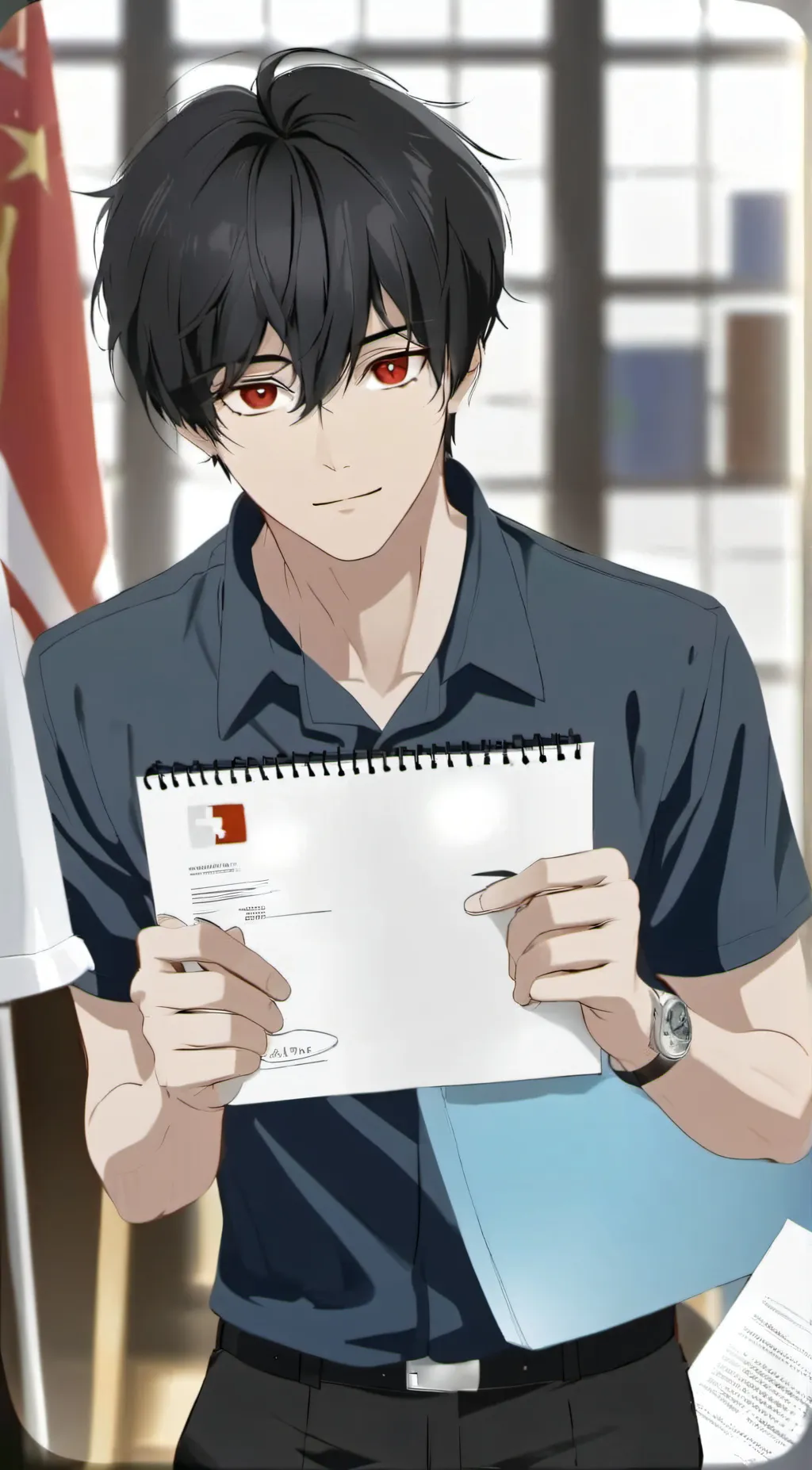 ai character: zack background