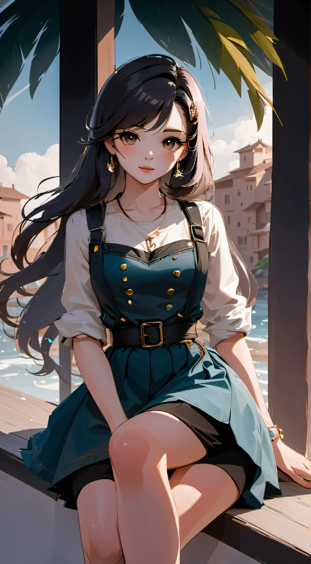 ai character: Lily  background