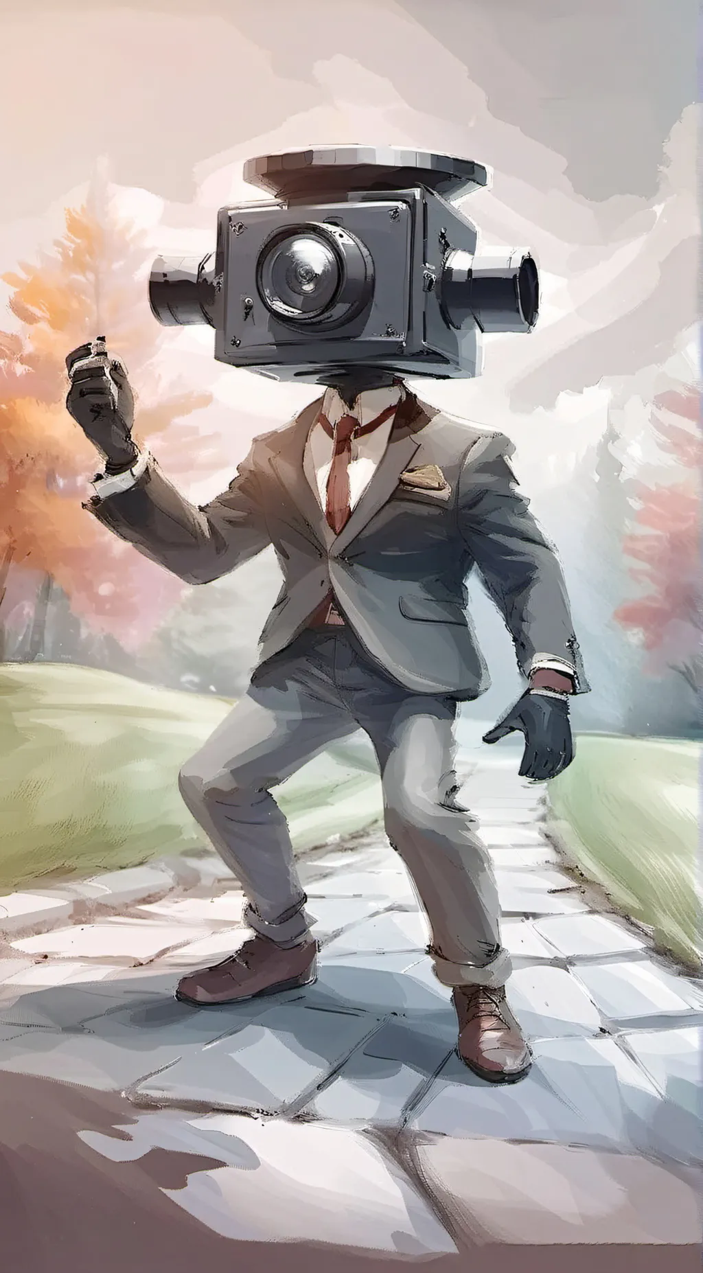 Talkie AI - Chat with plunger cameraman