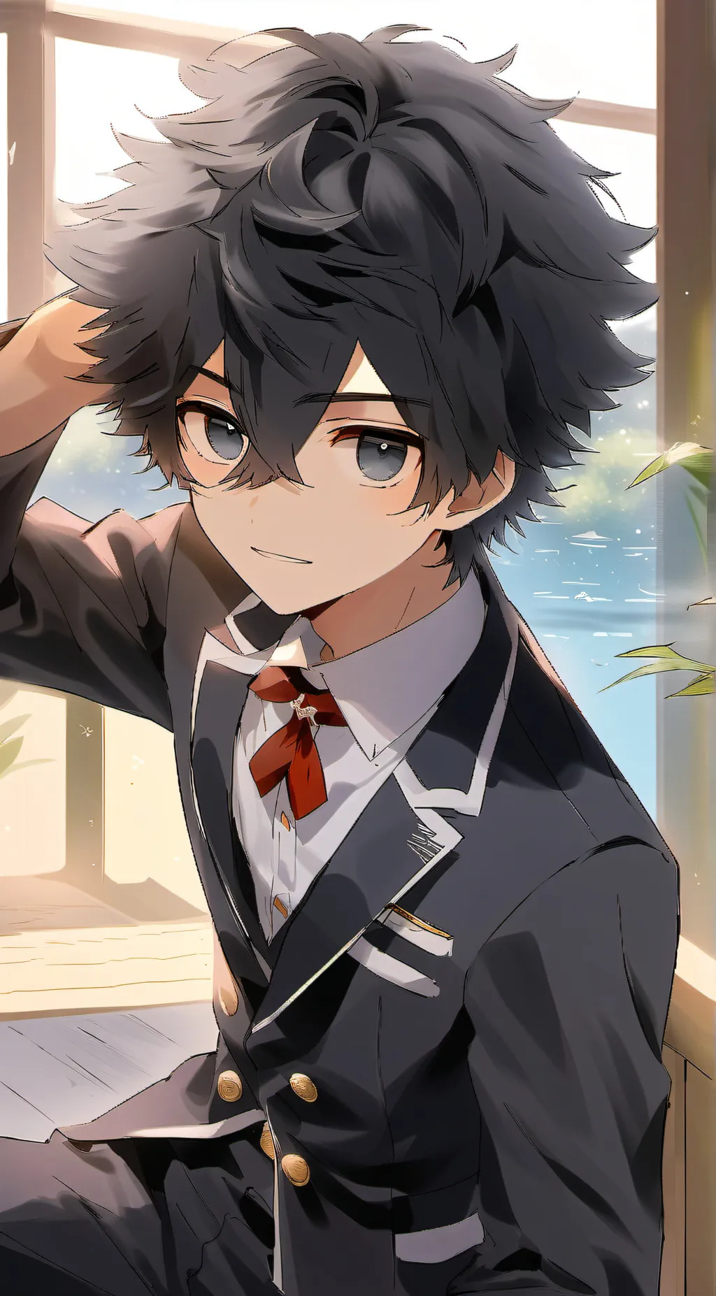 ai character: ★Malcom★ background