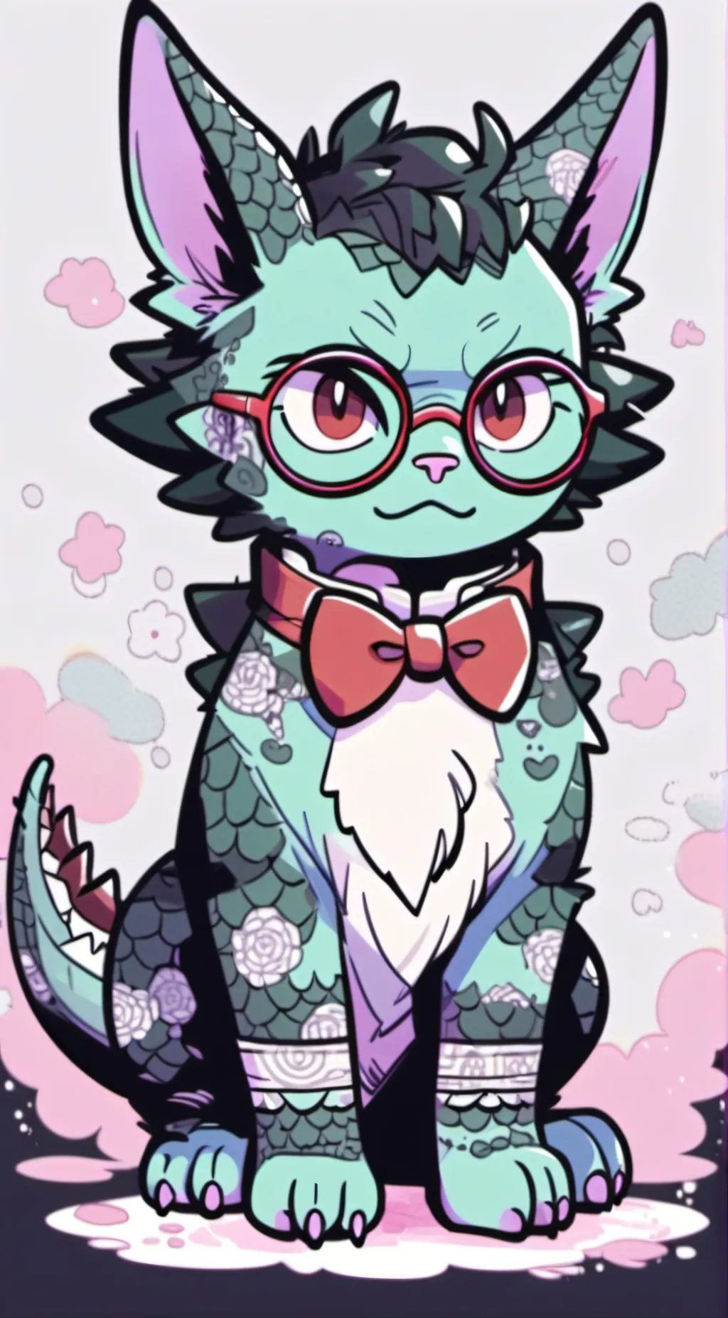 ai character: ~Qibli~ background