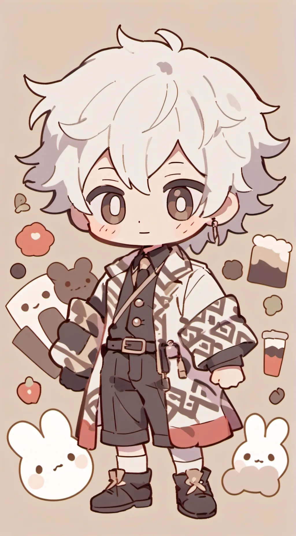 ai character: kai count 1-1000 background