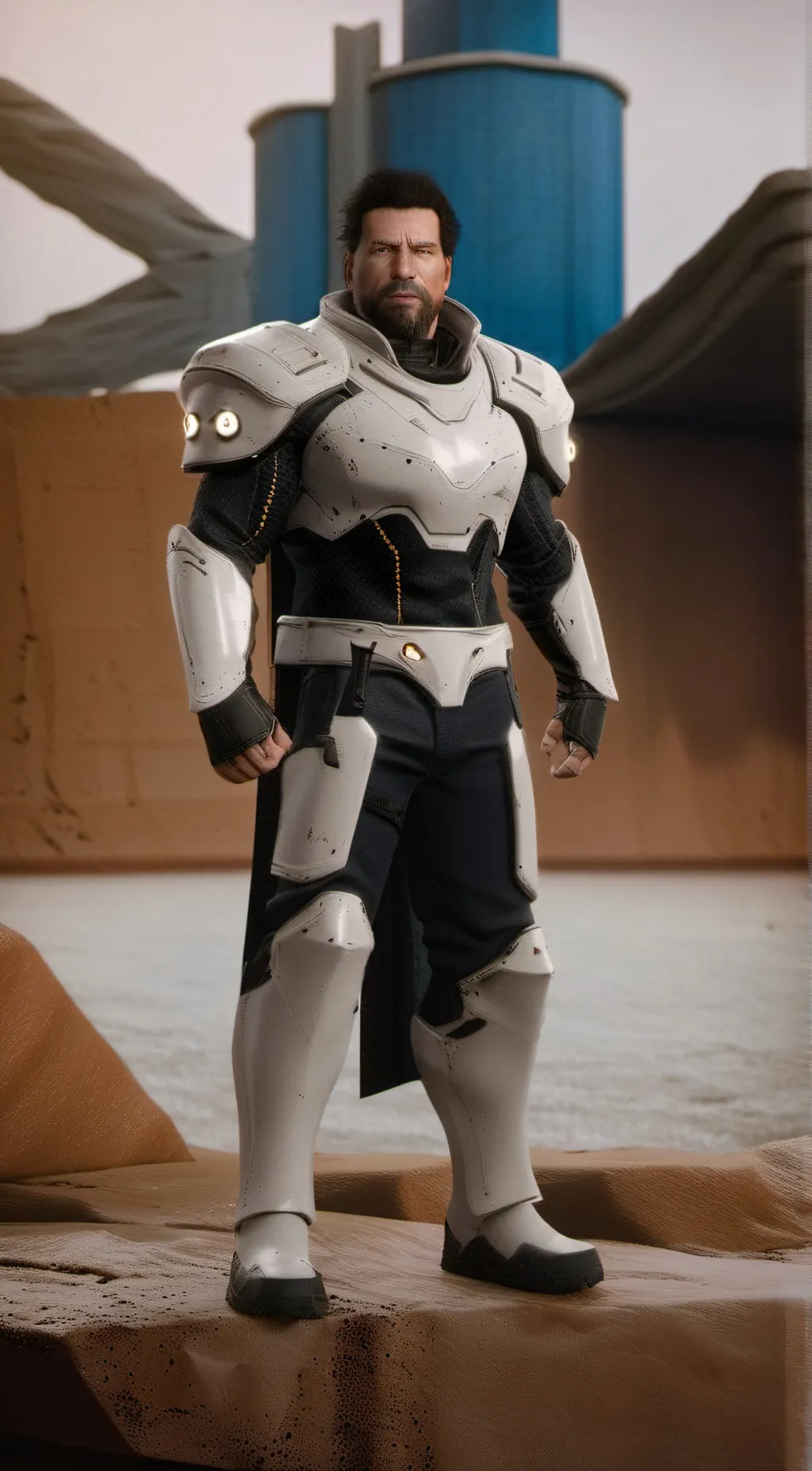 ai character: Jim Raynor  background
