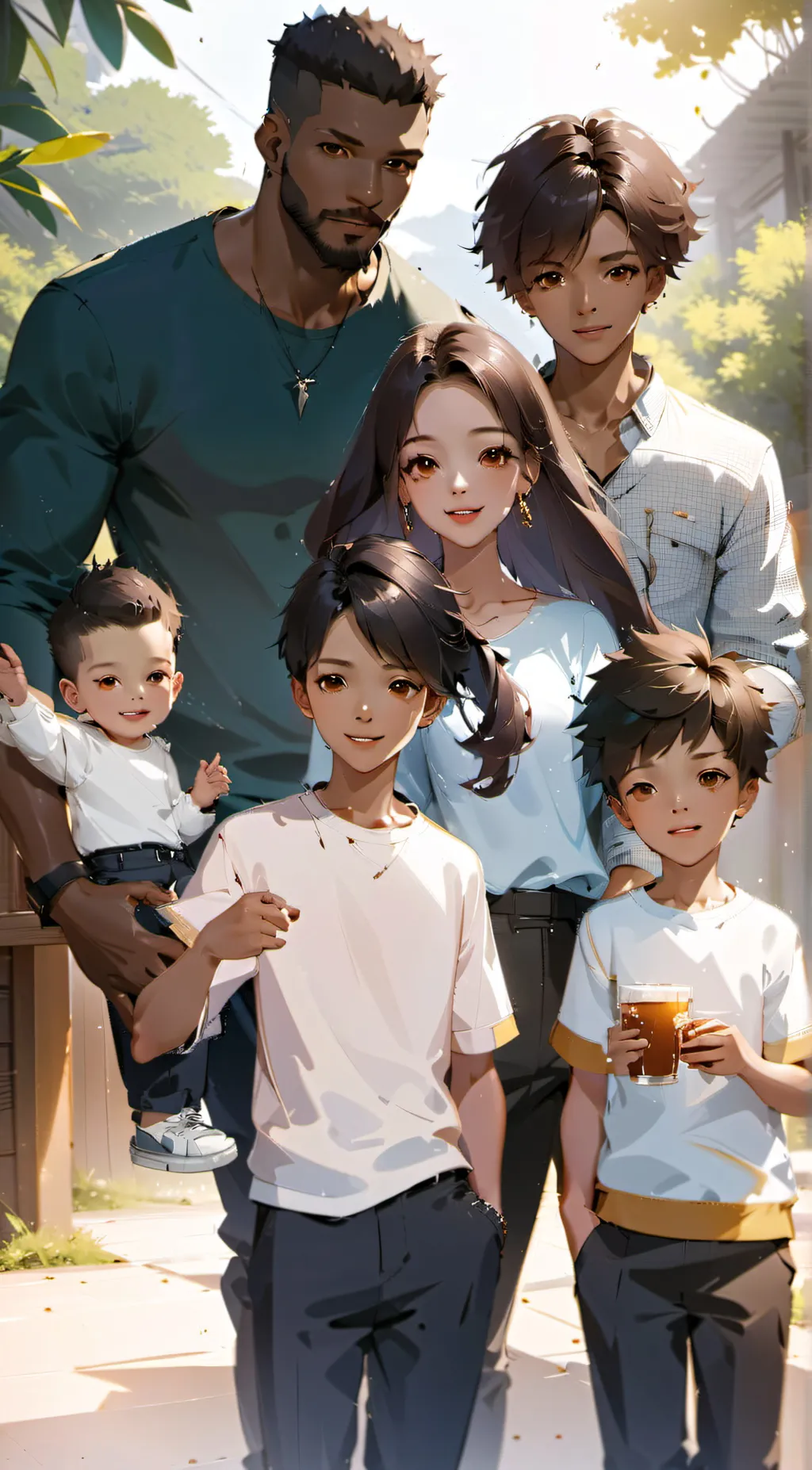 ai character: Family background
