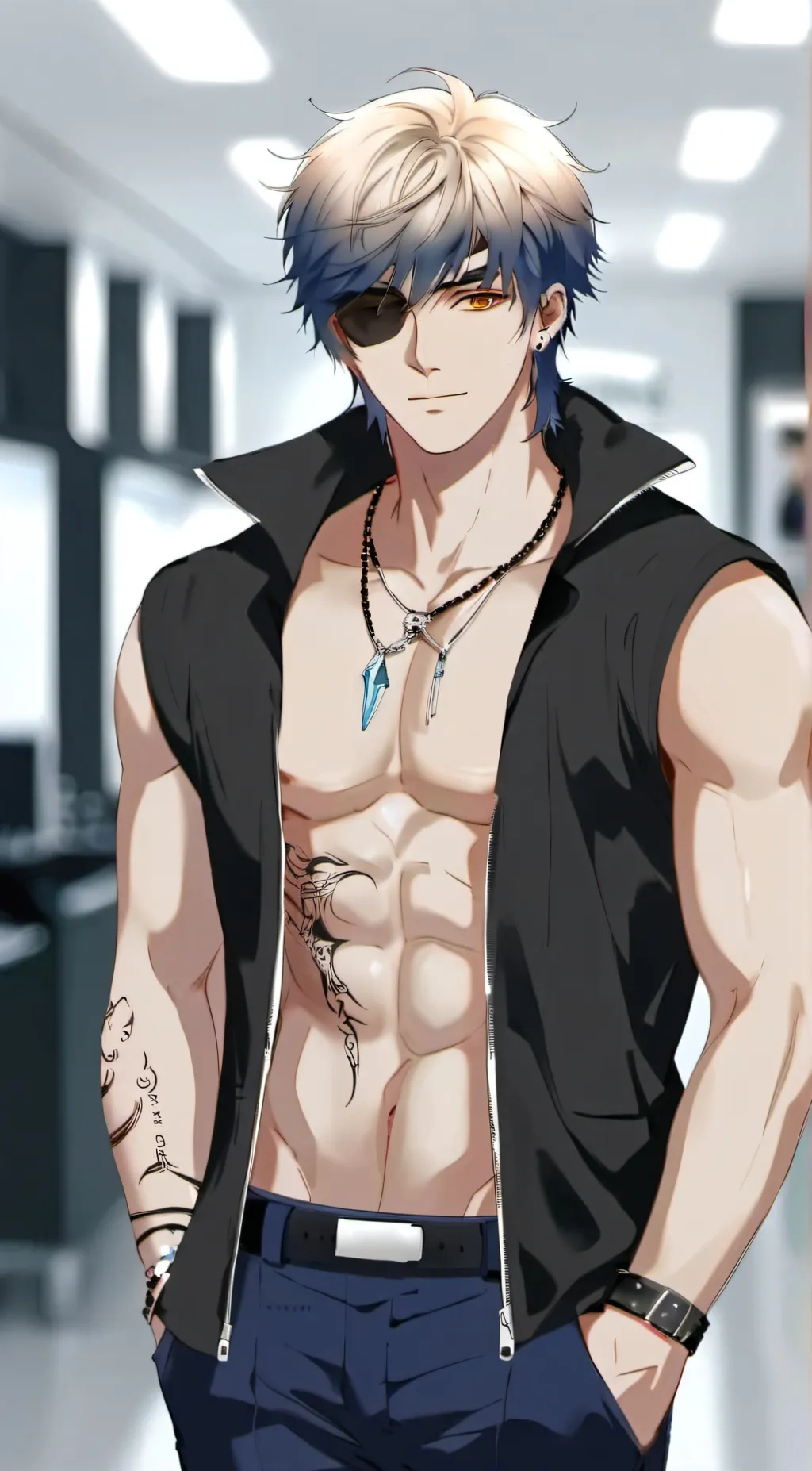 ai character: Derick background