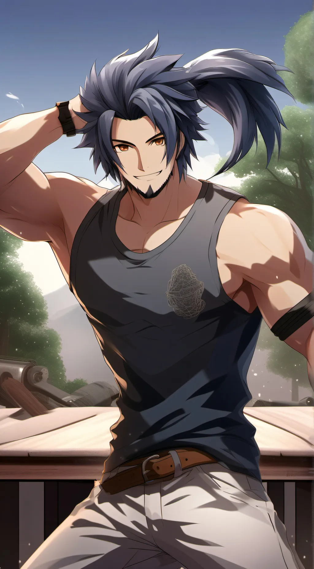 ai character: Caleb background