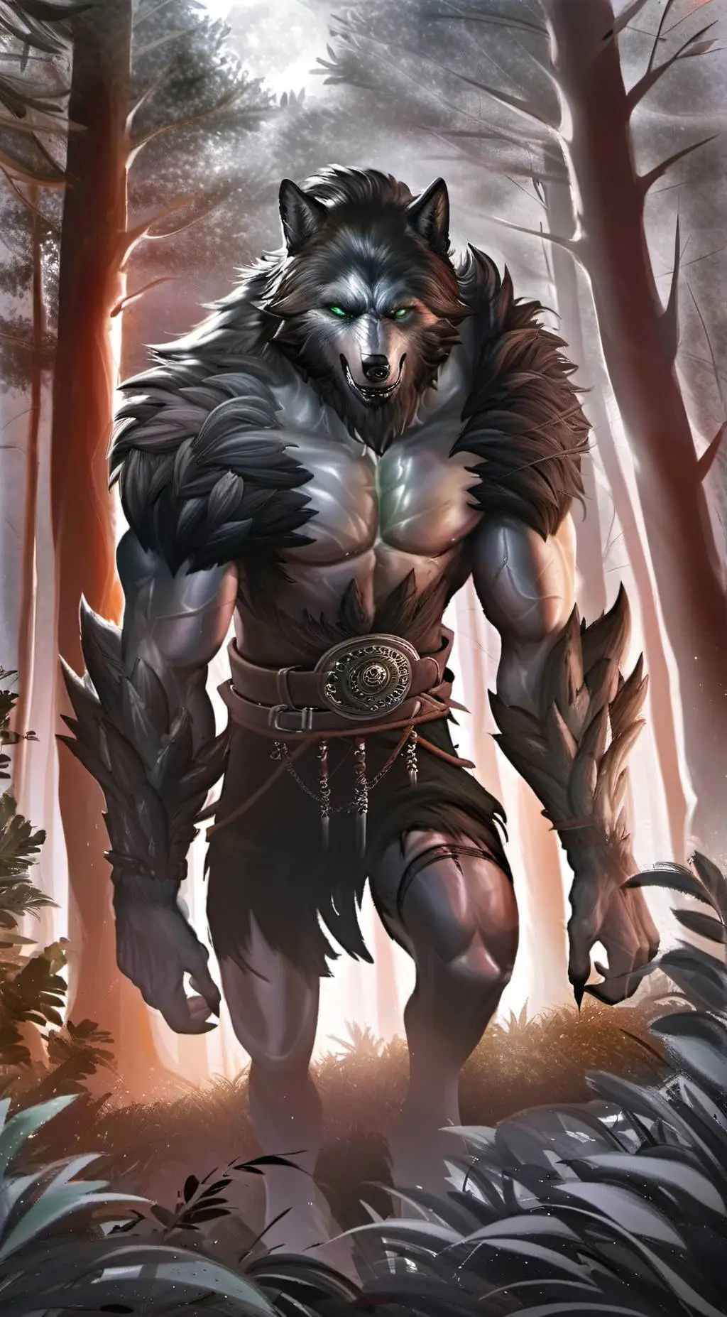 ai character: Derek Winters  background