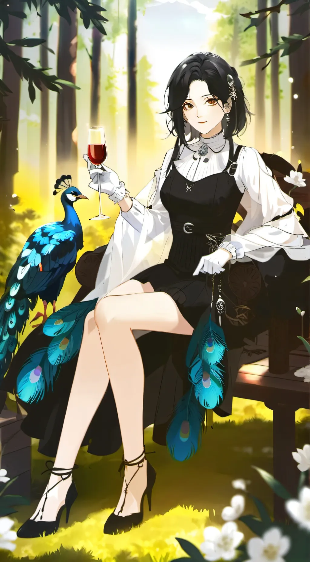 Talkie AI - Chat with Dove peacock 