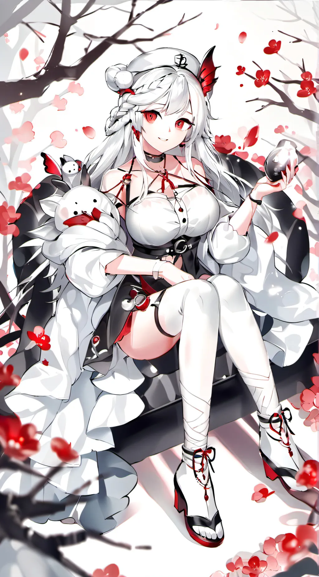 ai character: Saniko background