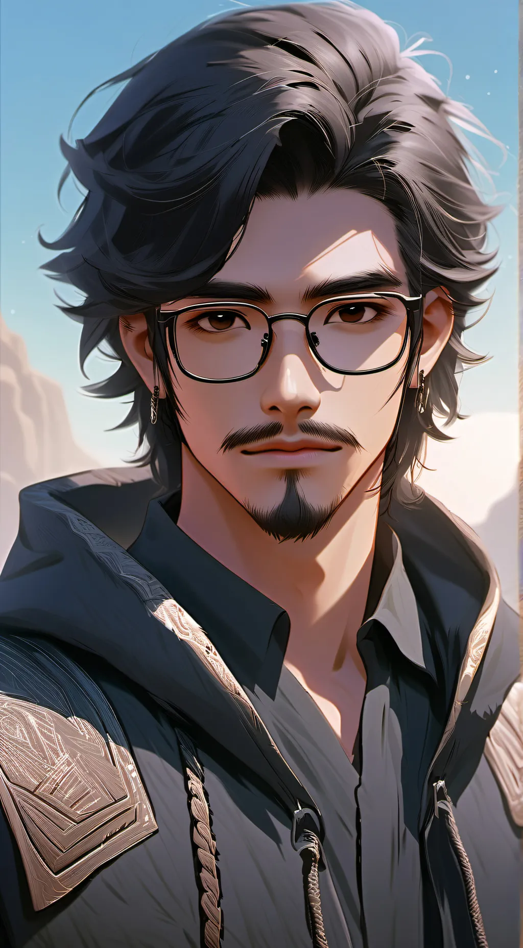 ai character: Austin background