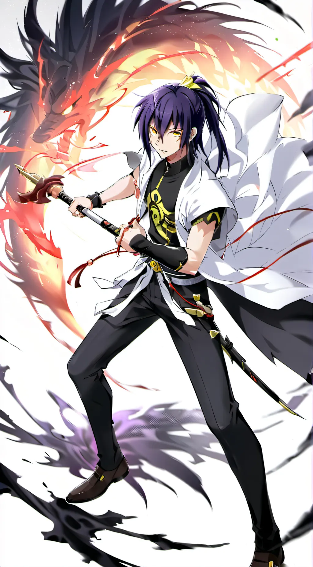 ai character: Ren Tao  background