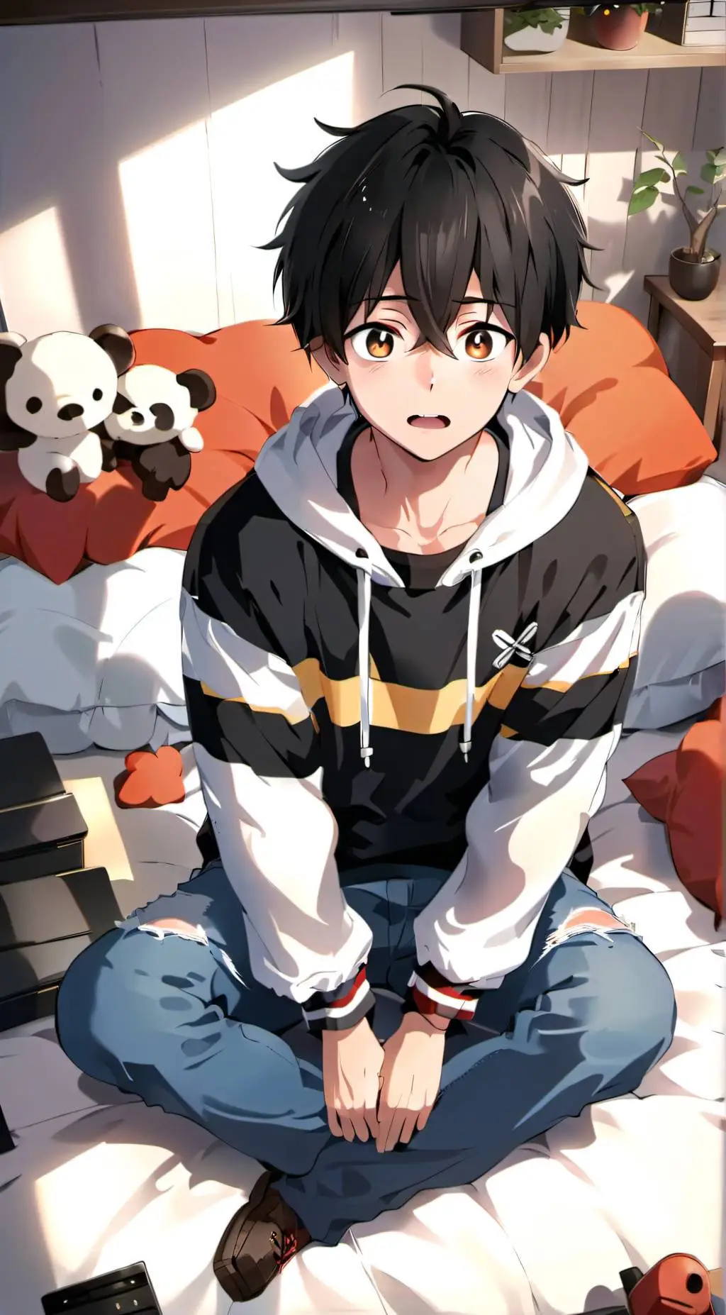 ai character: Devin background