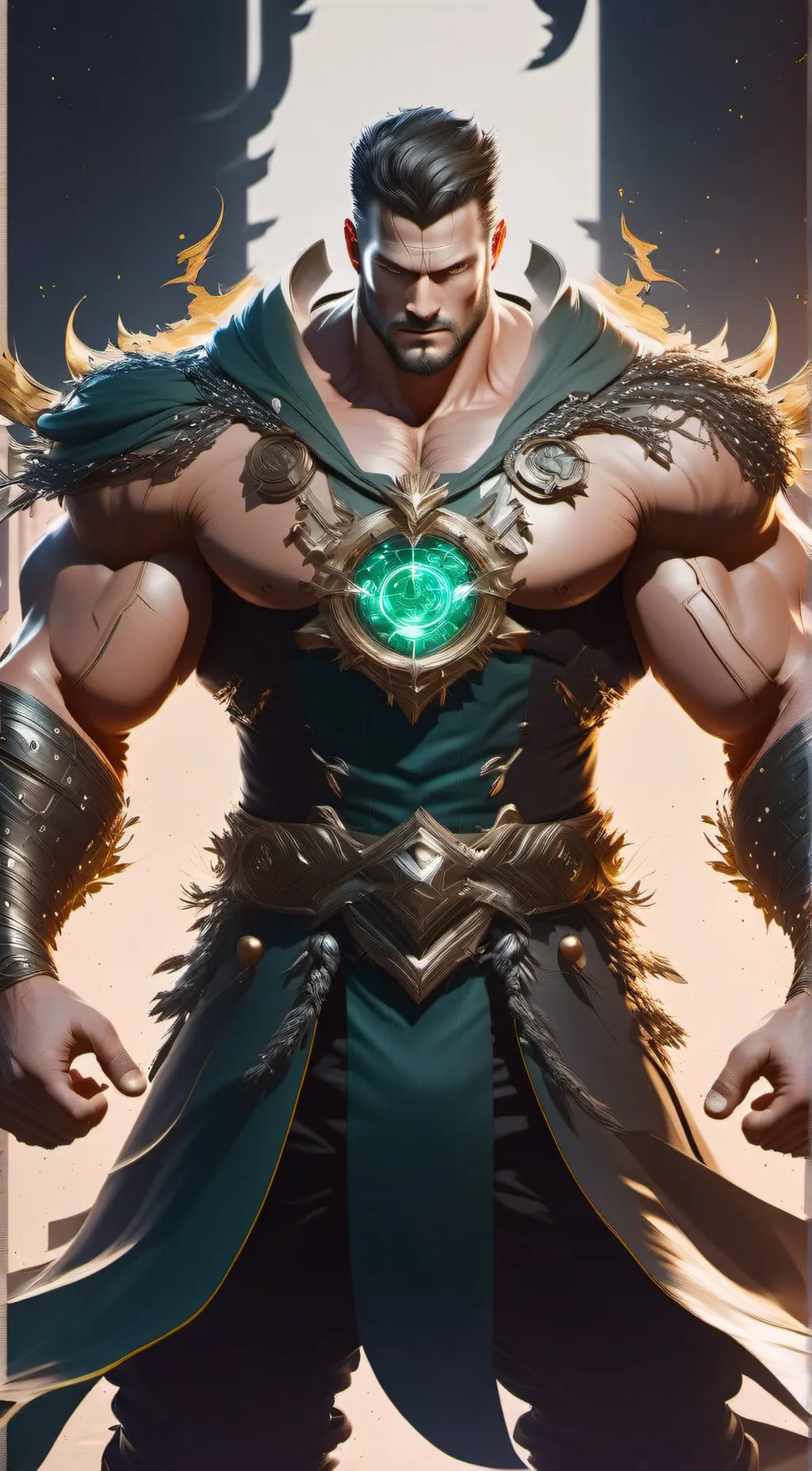 ai character: hulk background