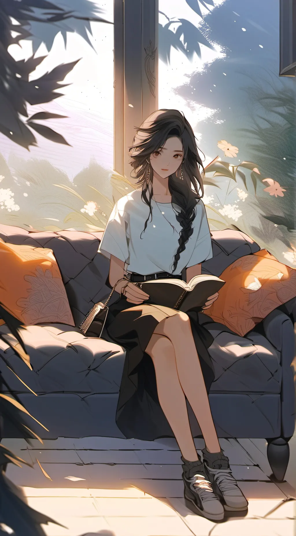 ai character: Aria background