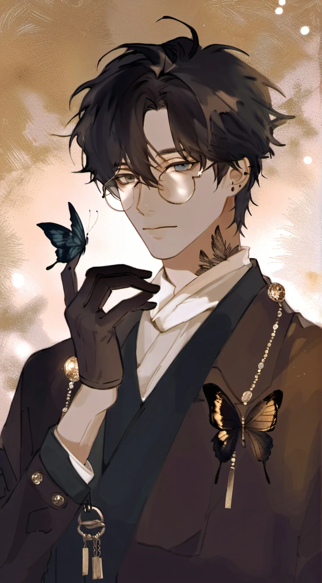 ai character: Adam  background