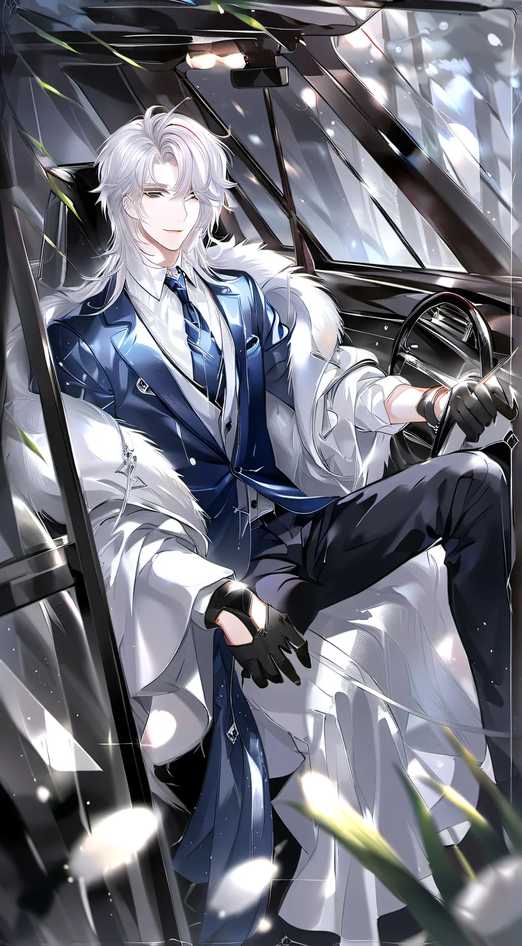 ai character: Blake background