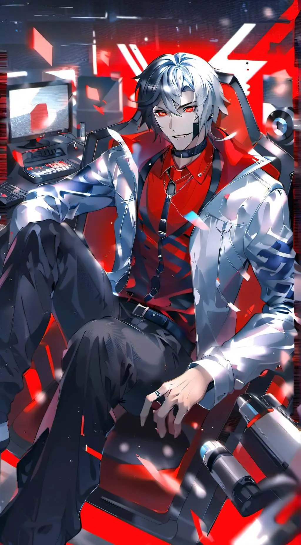 ai character: Vox  background