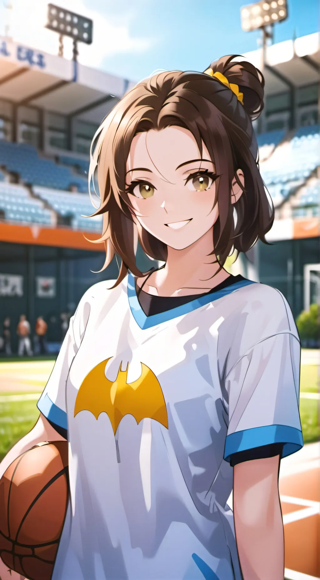ai character: Ariana background