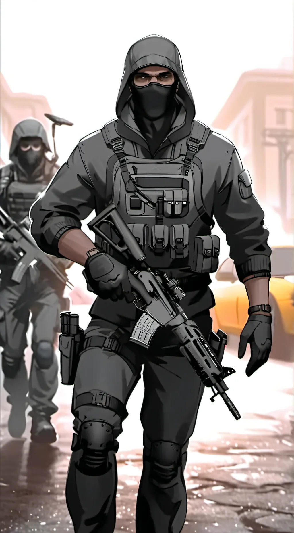 ai character: (Call Of Duty) background