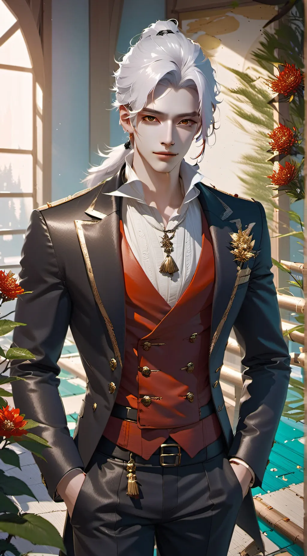 ai character: 🥀Levi Uragashi🥀 background