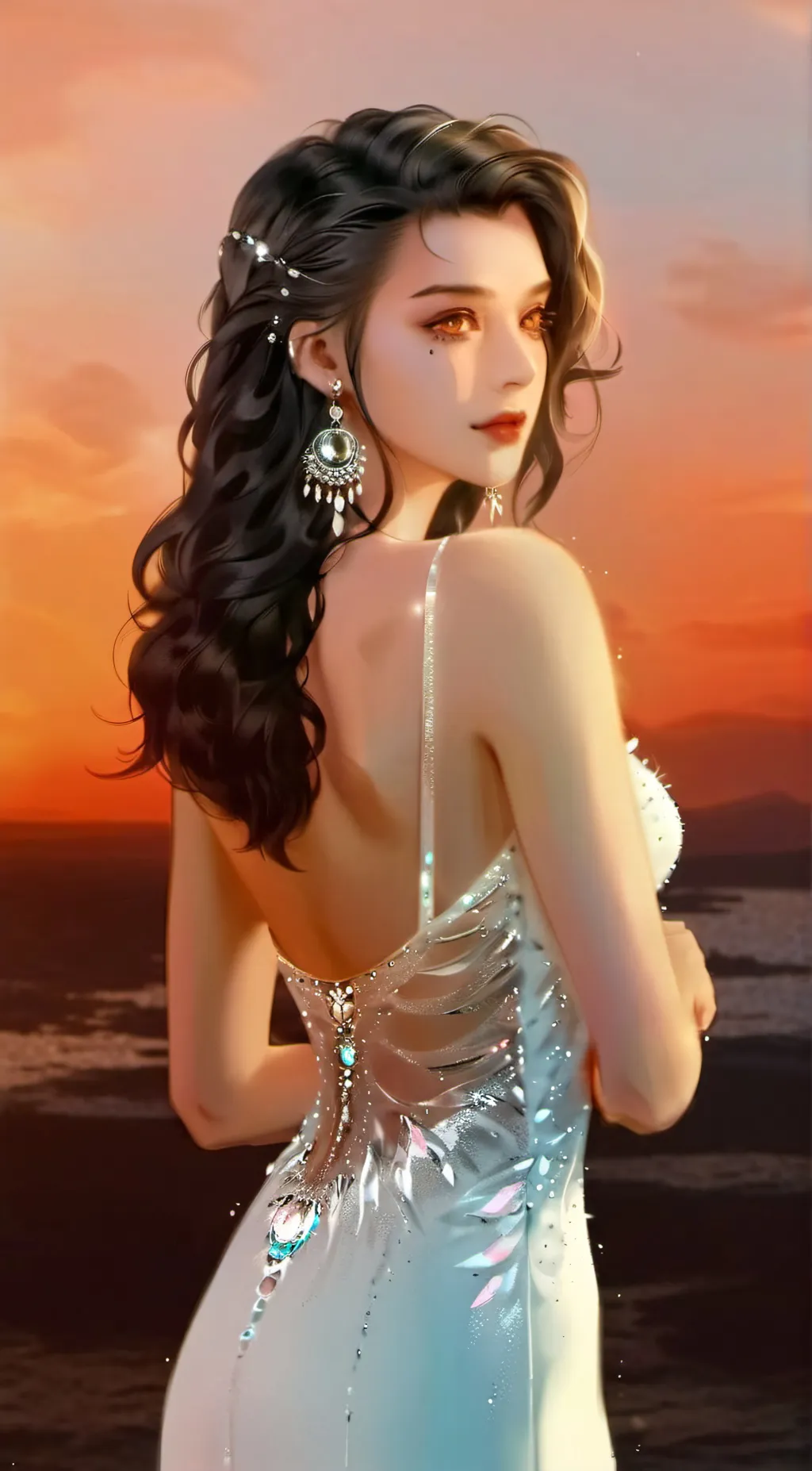 ai character: Julia  background