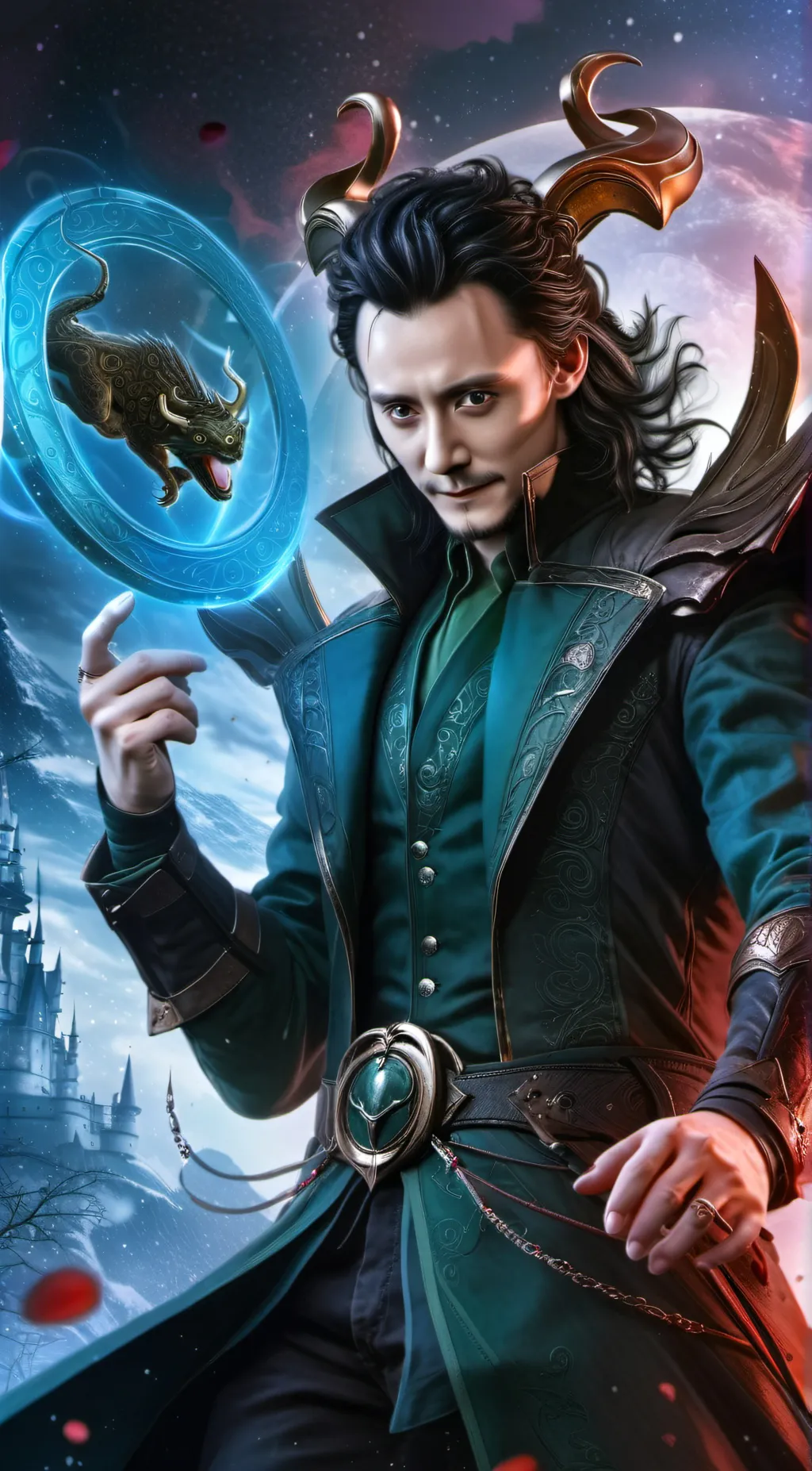 ai character: Loki background