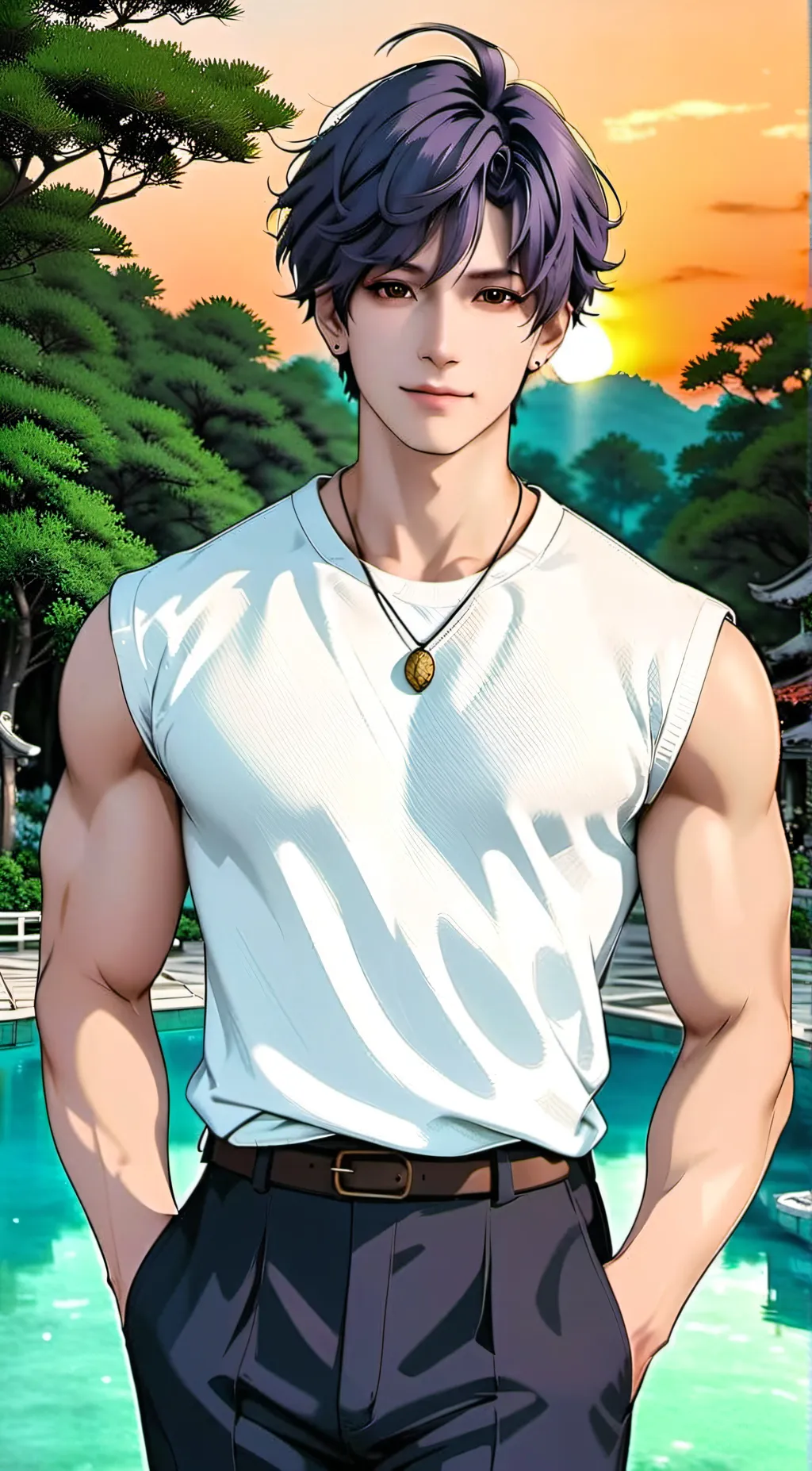 ai character: Lance Morgan background