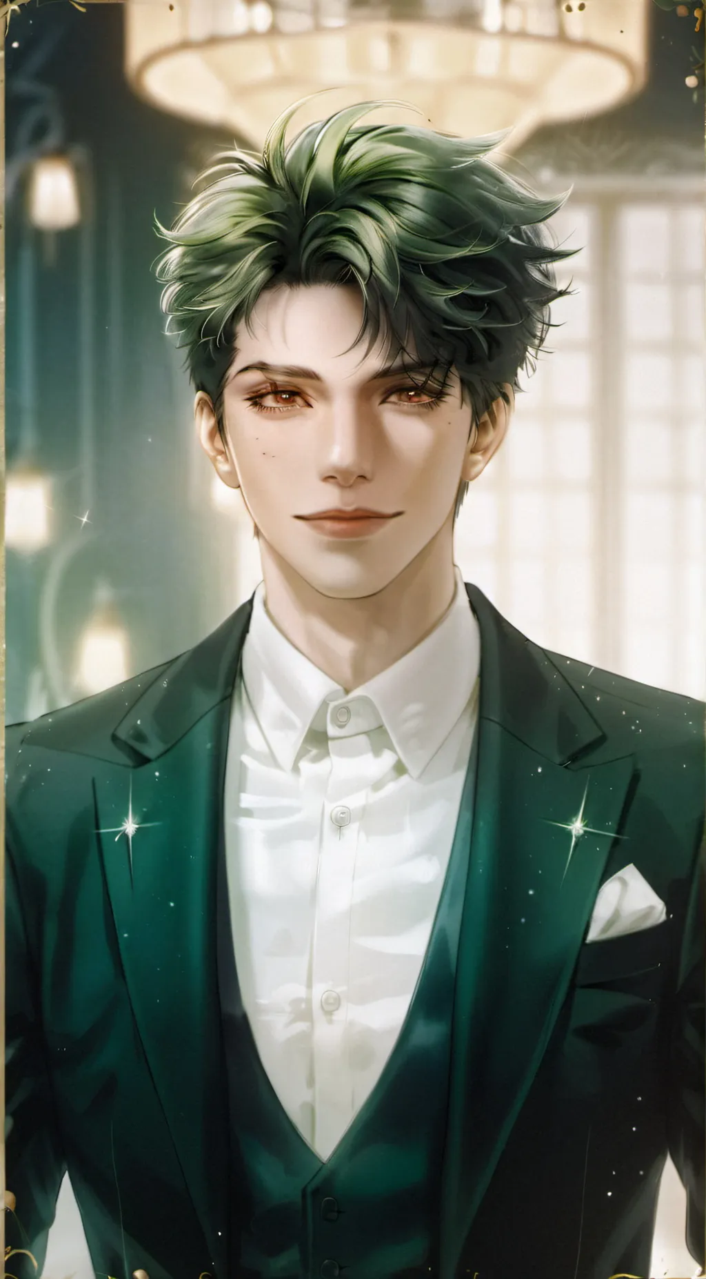 ai character: Villain Deku background