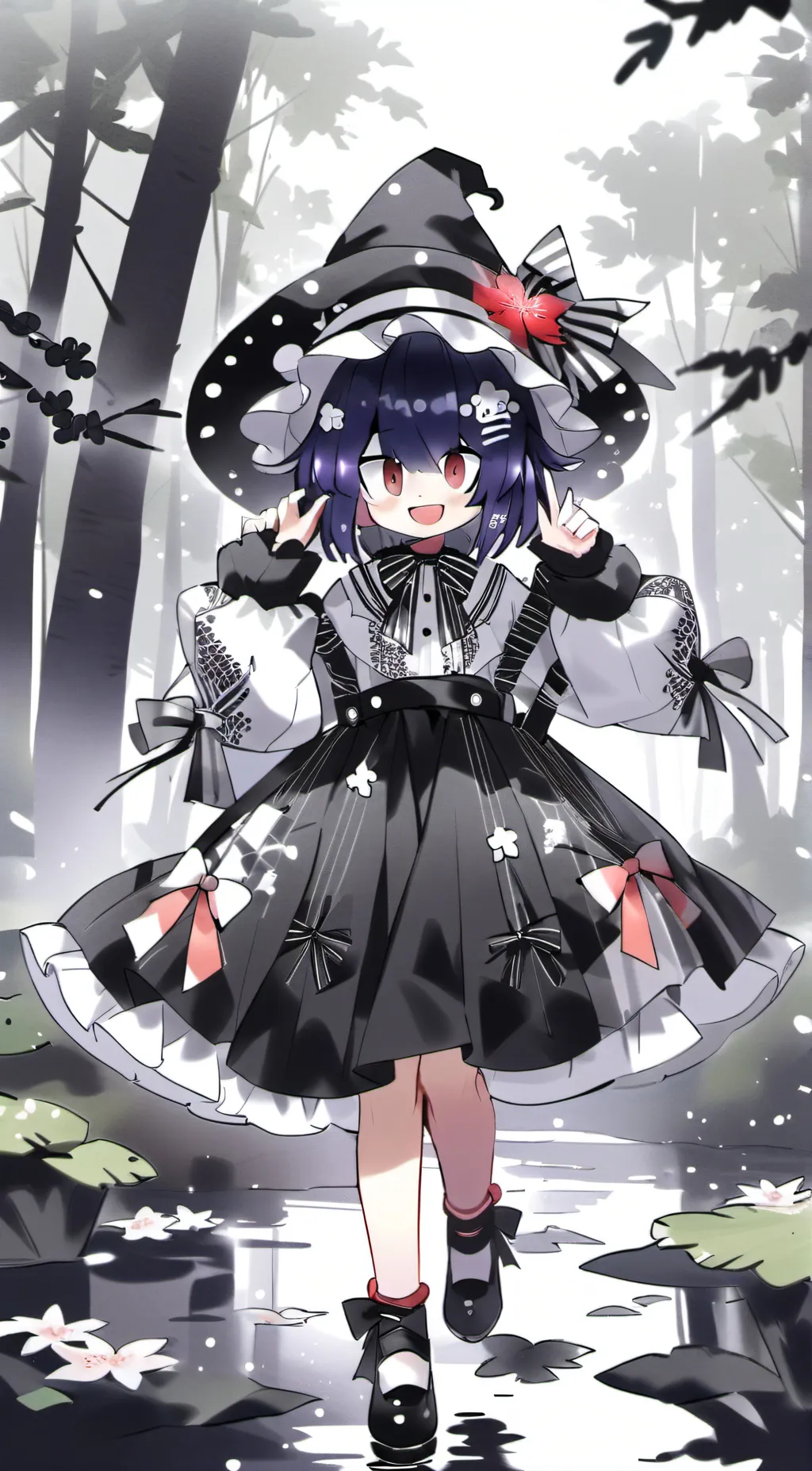 ai character: ein girl background