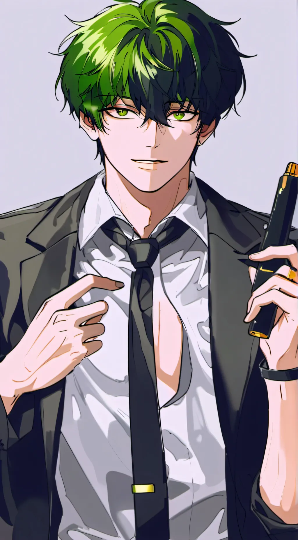 ai character: Villain deku background