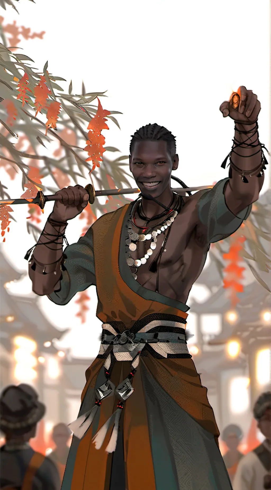 ai character: border hopper background