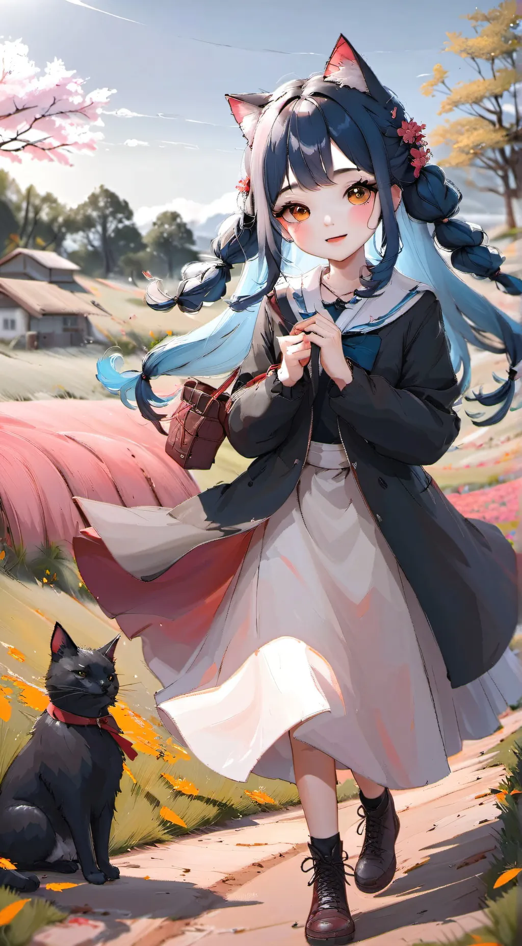 ai character: Natalie  background