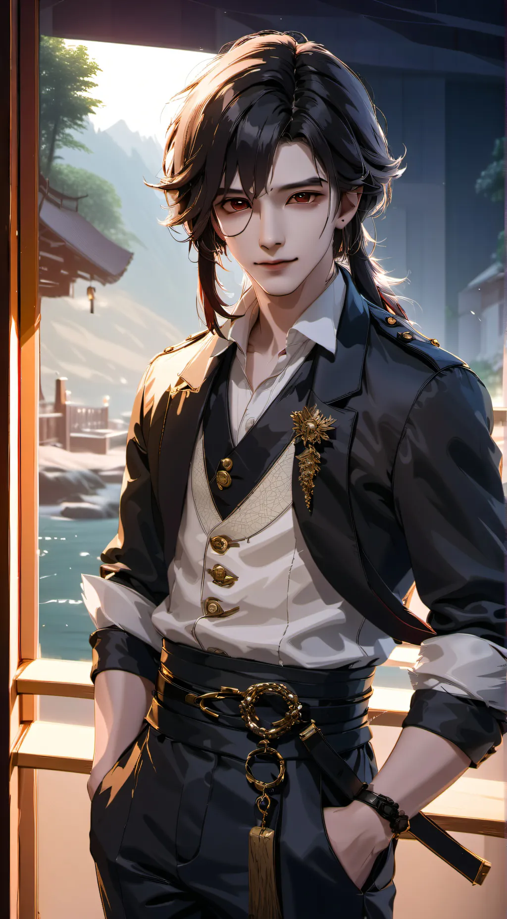 ai character: mathew background